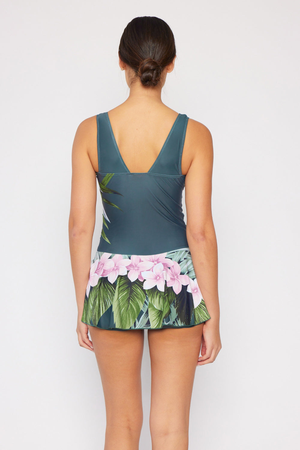 Marina West Swim Full Size Clear Waters Swim Dress in Aloha Forest - All Mine Now Clothing