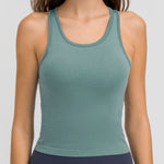 Millennia Round Neck Racerback Active Tank - All Mine Now Clothing