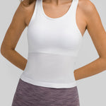 Millennia Round Neck Racerback Active Tank - All Mine Now Clothing