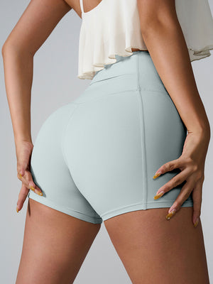 High Waist Active Shorts - All Mine Now Clothing