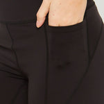 Love Tree High Waist Seam Detail Active Shorts - All Mine Now Clothing