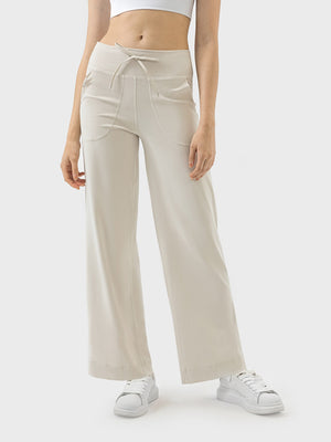 Millennia Drawstring Active Pants with Pockets - All Mine Now Clothing