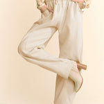 Davi & Dani Drawstring Wide Leg Sweatpants - All Mine Now Clothing