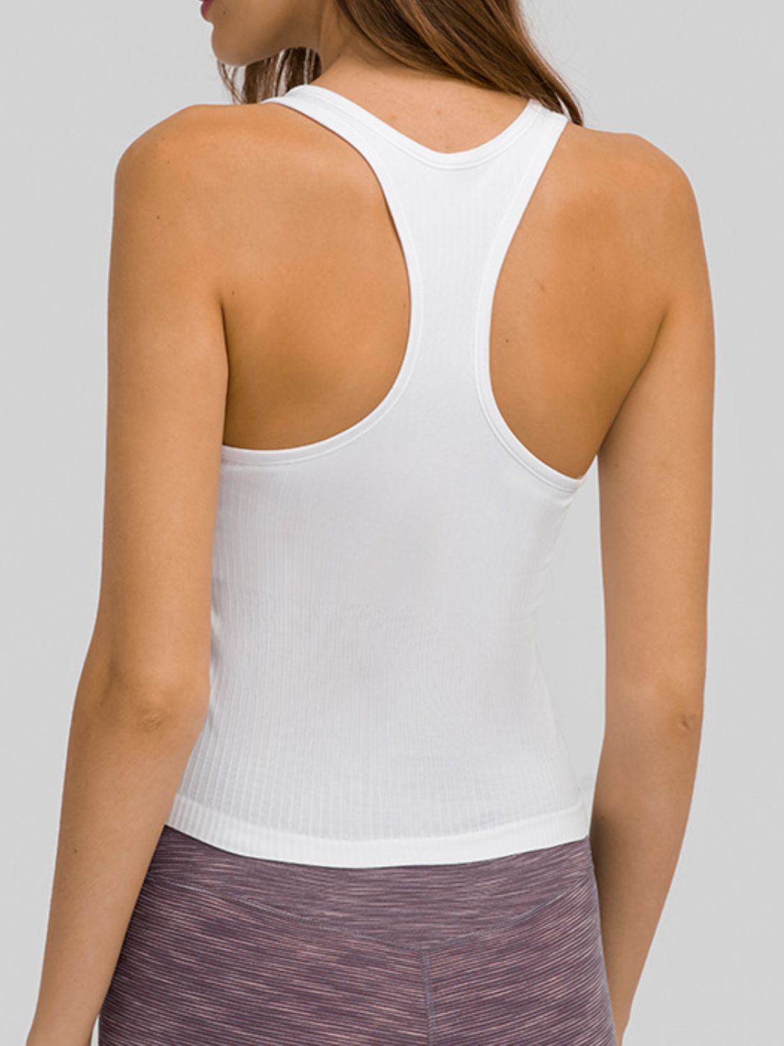 Millennia Round Neck Racerback Active Tank - All Mine Now Clothing