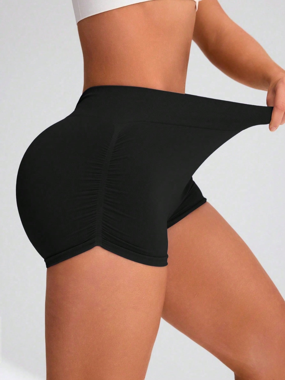 Elastic Waist Active Shorts - All Mine Now Clothing