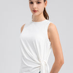 Slit Round Neck Tank - All Mine Now Clothing