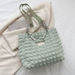 Cloud Puffy Polyester Tote Bag - All Mine Now Clothing