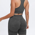 Scoop Neck Wide Strap Top and Shorts Active Set - All Mine Now Clothing