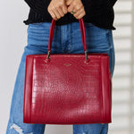 David Jones Texture PU Leather Handbag - All Mine Now Clothing