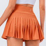 High Waist Pleated Active Skirt - All Mine Now Clothing