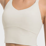 Millennia Crisscross Round Neck Active Tank - All Mine Now Clothing