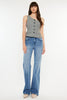 Kancan Ultra High Rise Cat's Whiskers Jeans Trendsi