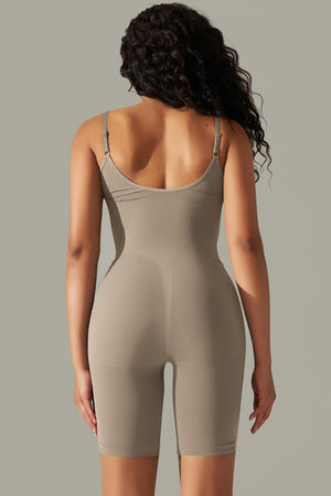 Spaghetti Strap Active Romper - All Mine Now Clothing