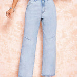 Straight Leg Jeans with Pockets - All Mine Now Clothing