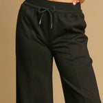 Umgee Drawstring Wide Leg Pants with Pockets - All Mine Now Clothing