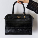 David Jones Texture PU Leather Handbag - All Mine Now Clothing