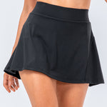 High Waist Pleated Active Skirt - All Mine Now Clothing