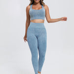 Scoop Neck Wide Strap Top and Pants Active Set - All Mine Now Clothing