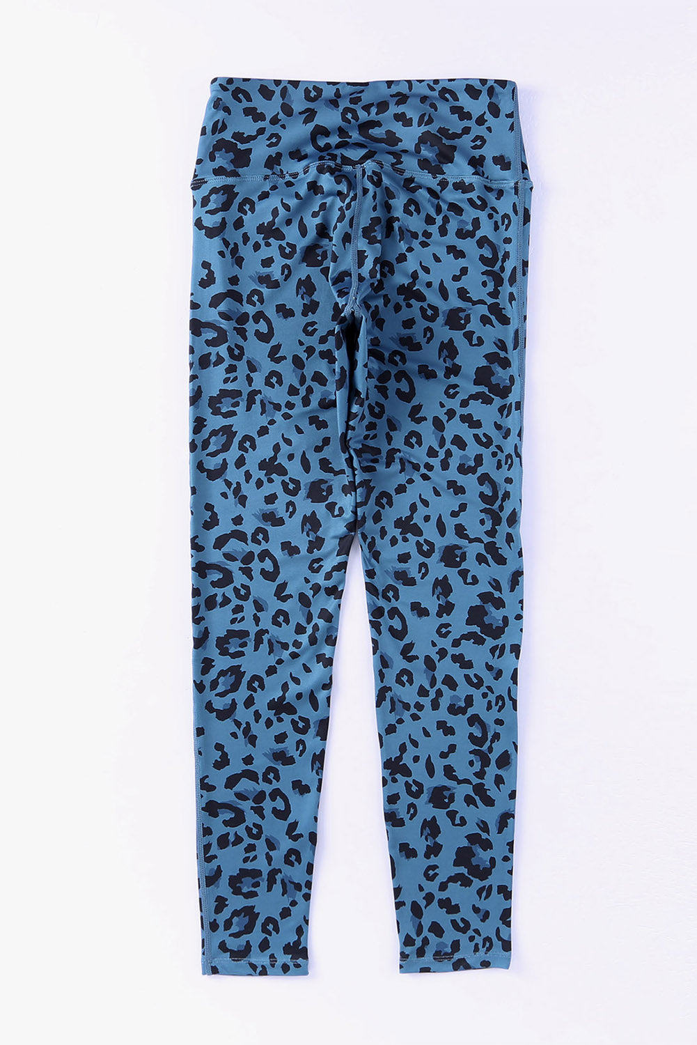 Leopard Print Wide Waistband Leggings - All Mine Now Clothing