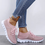 Breathable Mesh Lace Up Sneakers - All Mine Now Clothing