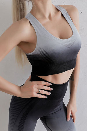 Gradient Sports Bra and Leggings Set - All Mine Now Clothing