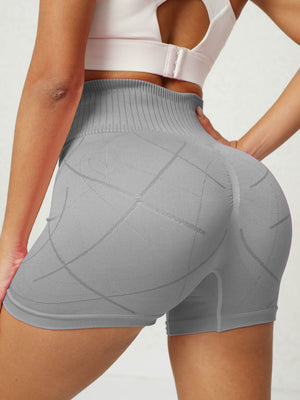 High Waist Active Shorts - All Mine Now Clothing