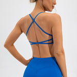 Crisscross Spaghetti Strap Active Cami - All Mine Now Clothing