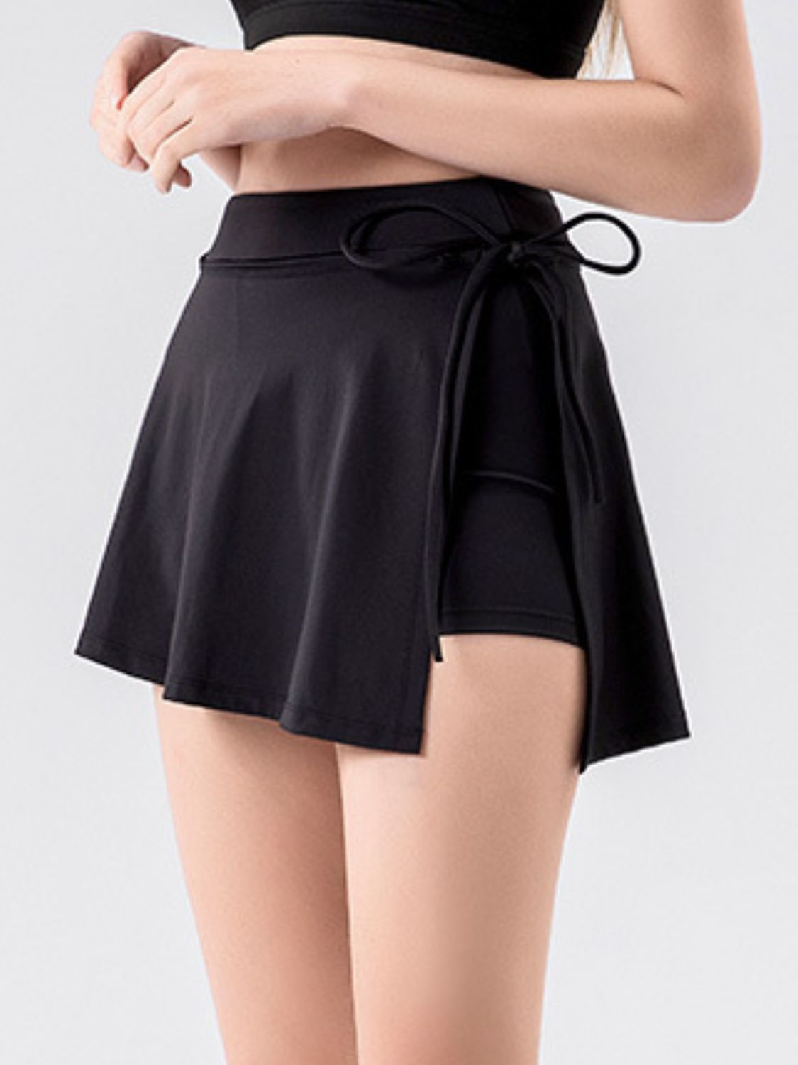 High Waist Active Skort with Pockets - All Mine Now Clothing