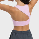 Millennia Cutout Round Neck Active Tank - All Mine Now Clothing