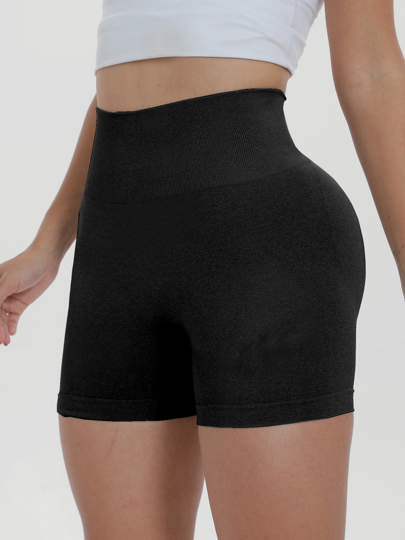 High Waist Active Shorts - All Mine Now Clothing