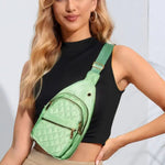 Fame Multi-Layer Zipper Crossbody Bag - All Mine Now Clothing