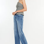 Kancan Ultra High Rise Cat's Whiskers Jeans Trendsi