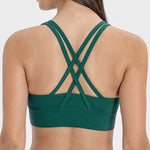 Millennia Crisscross Scoop Neck Active Tank - All Mine Now Clothing