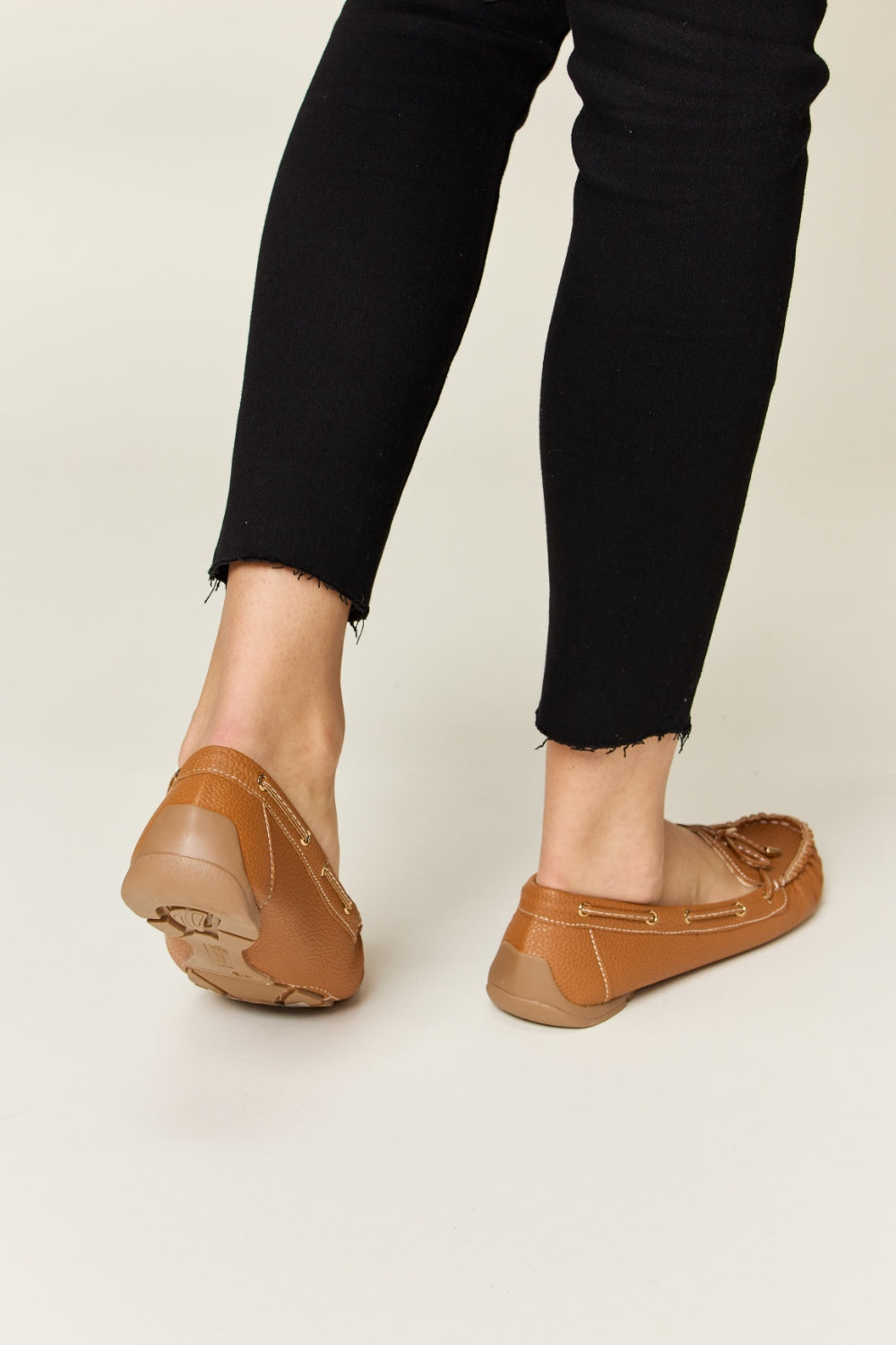 Forever Link Bow Decor Flat Loafers - All Mine Now Clothing