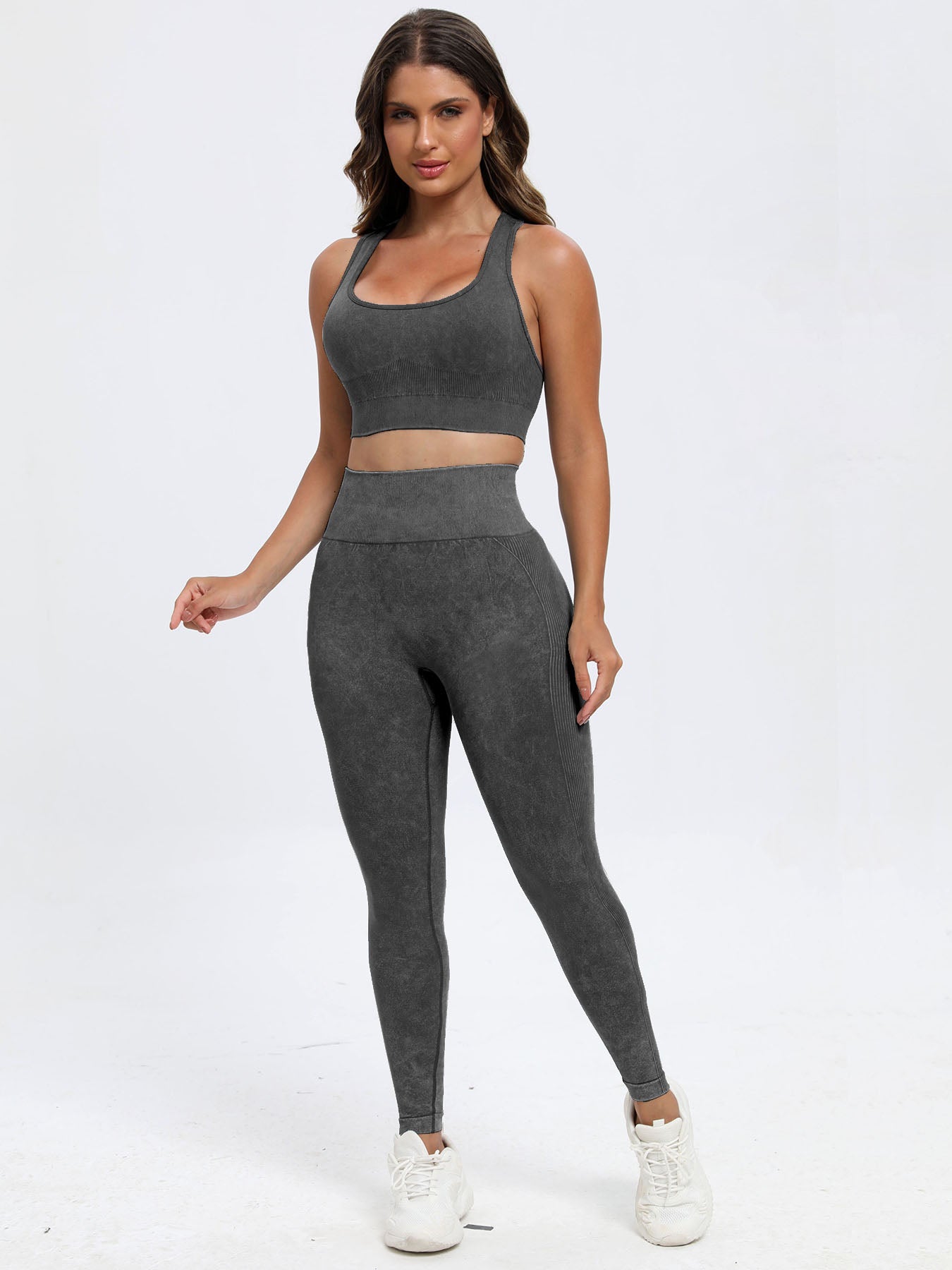 Scoop Neck Wide Strap Top and Pants Active Set - All Mine Now Clothing