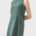 Millennia Round Neck Sleeveless Active Dress - All Mine Now Clothing