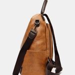 PU Leather Large Backpack Bag - All Mine Now Clothing