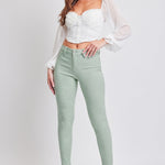 YMI Jeanswear Hyperstretch Mid-Rise Skinny Jeans Trendsi