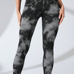 Tie-Dye High Waist Active Leggings - All Mine Now Clothing