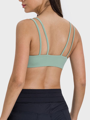 Millennia Scoop Neck Double Strap Active Cami - All Mine Now Clothing