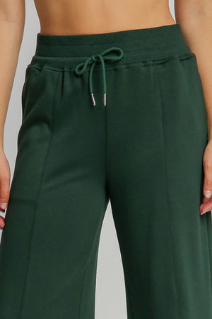 Umgee Full Size Drawstring Wide Leg Pants with Pockets - All Mine Now Clothing