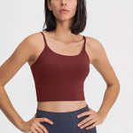 Millennia Feel Like Skin Scoop Neck Sports Cami - All Mine Now Clothing