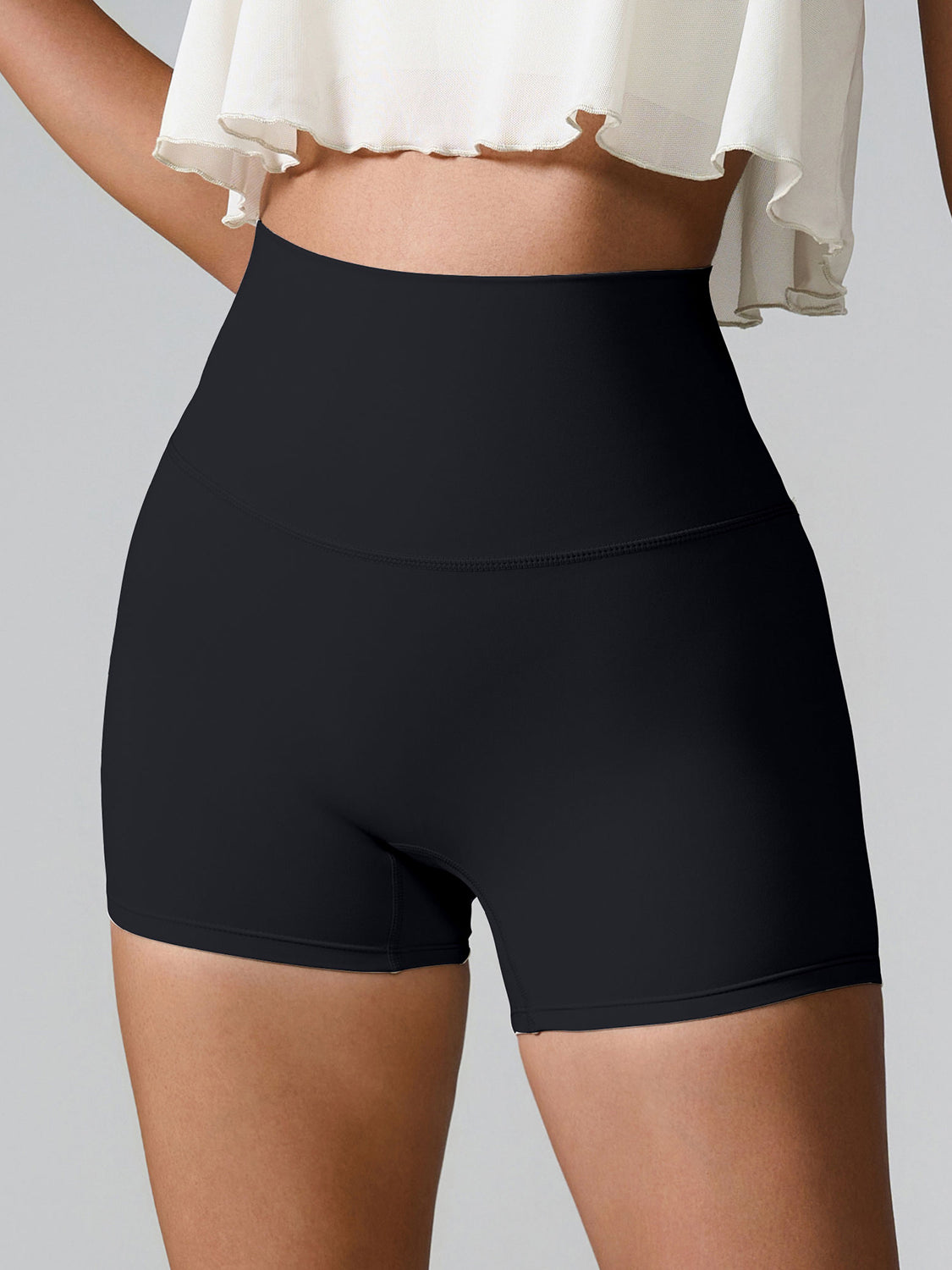 High Waist Active Shorts - All Mine Now Clothing