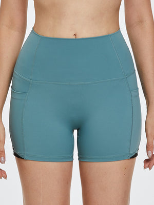 High Waist Active Shorts - All Mine Now Clothing