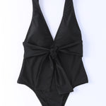 Plunge Wide Strap One-Piece Swimwear - All Mine Now Clothing