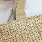 Straw Woven Tote Bag - All Mine Now Clothing