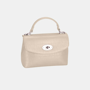 David Jones Texture PU Leather Handbag - All Mine Now Clothing