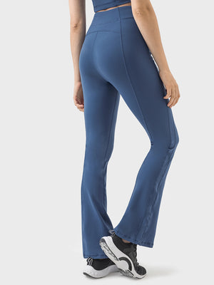 Millennia Zipper Detail High Waist Active Pants - All Mine Now Clothing