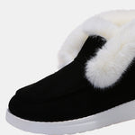 Furry Suede Snow Boots - All Mine Now Clothing