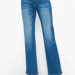 bytos Full Size Cat's Whiskers High Rise Straight Jeans - All Mine Now Clothing